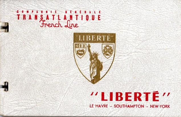 LIBERTE: 1930 - Postcard booklet for First Class - 20 views