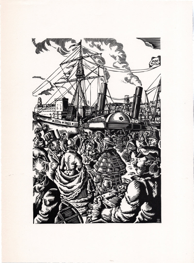 Various Ships - Prestige folio "Le Centenaire des Services des Messageries Maritimes (1851-1951)"