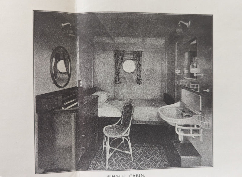 HILARY: 1931 - Maiden year deck plan