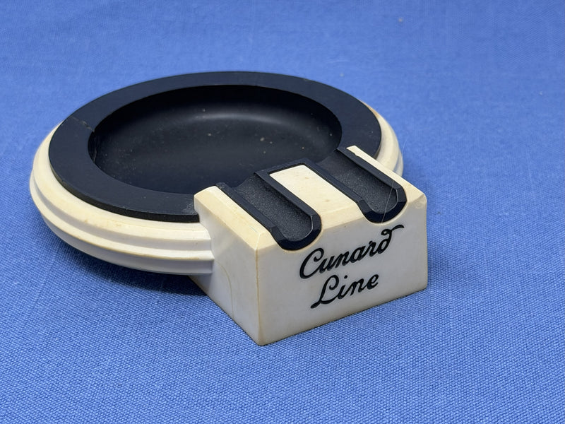 Various Ships - Famed Cunard "toilet seat" ashtray
