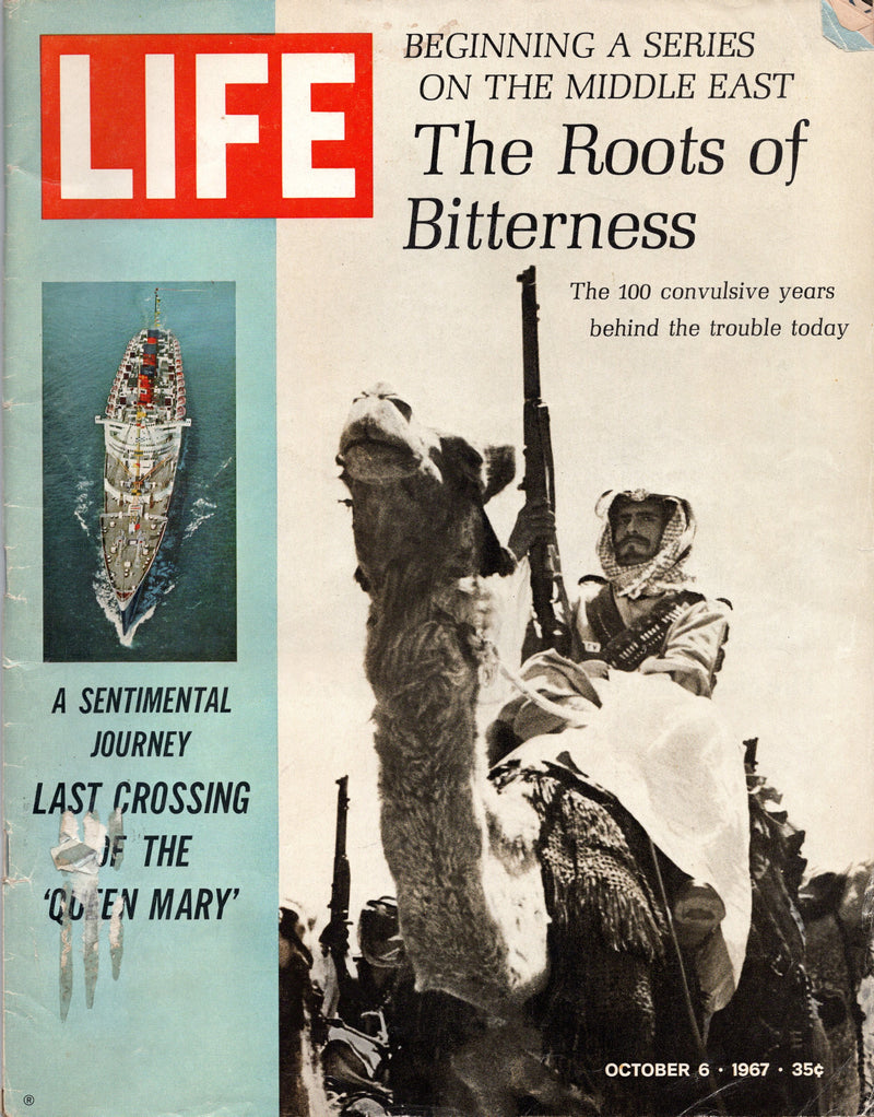 QUEEN MARY: 1936 - Life Magazine final crossing story from Oct 6, 1967