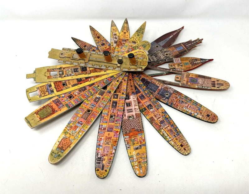 QUEEN MARY: 1936 - Famed Chad Valley "take-to-pieces" model from 1930s