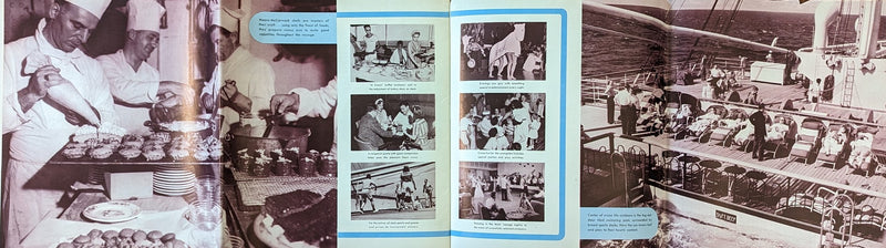 BRAZIL, ARGENTINA & URUGUAY - 1948 deck plan brochure