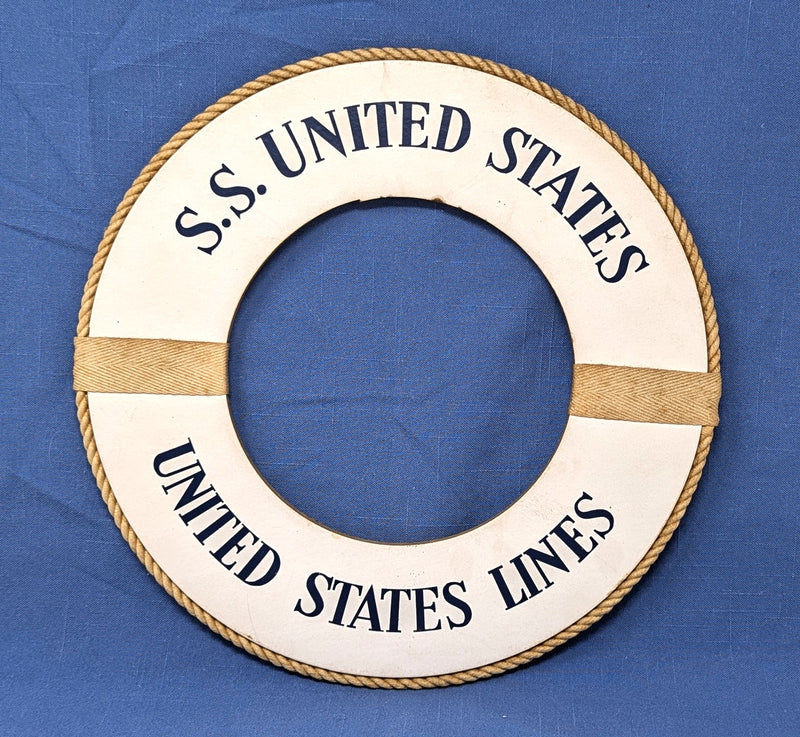 UNITED STATES: 1952 - Souvenir 12" life ring