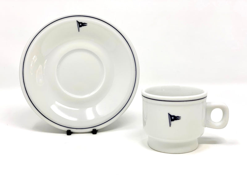Various Ships - Flotta Lauro demi cup & saucer