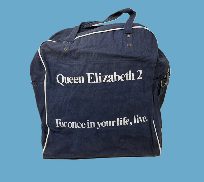 QE2: 1969 - Canvas tote bag w/ disco era slogan
