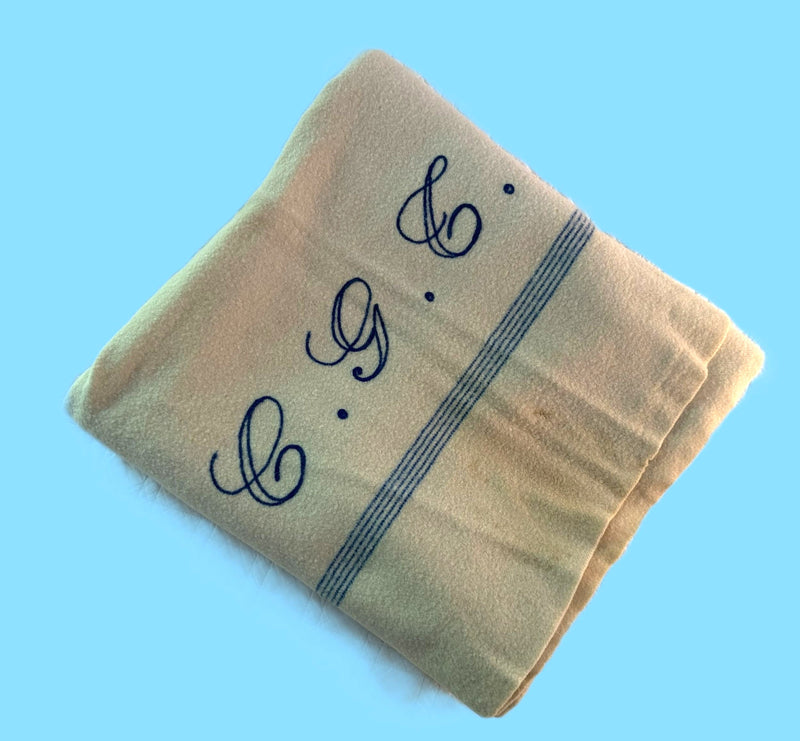 Various Ships - 1952 CGT wool blanket #2