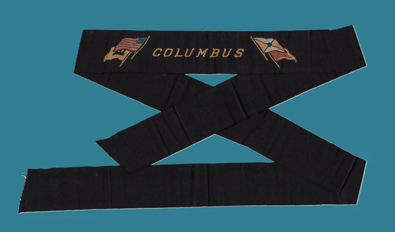 COLUMBUS: 1923 - Hat ribbon