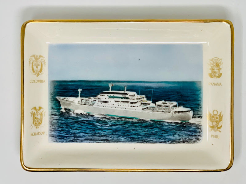SANTA MAGDALENA Class - Souvenir portrait pin dish in Spanish