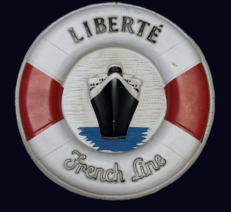 LIBERTE: 1930 - Life ring agency wall display