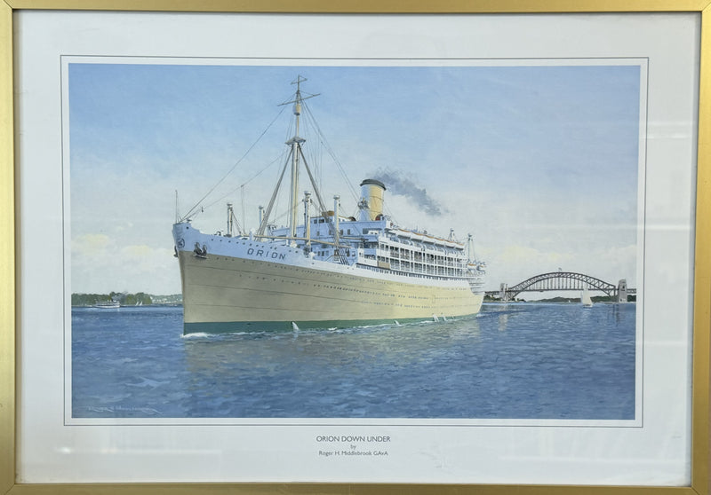 ORION: 1935 - Framed portrait at Sydney