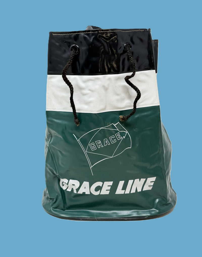 SANTA ROSA & SANTA PAULA: 1958 - Vinyl souvenir beach bag