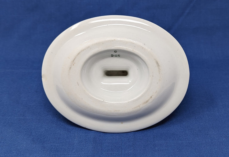 Various: pre-war - U.S.S.B. china ashtray w/ match holder from 1924