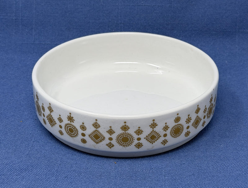QE2: 1969 - "Snowflake" pattern dish circa 1969 designed by Marquess of Queensberry