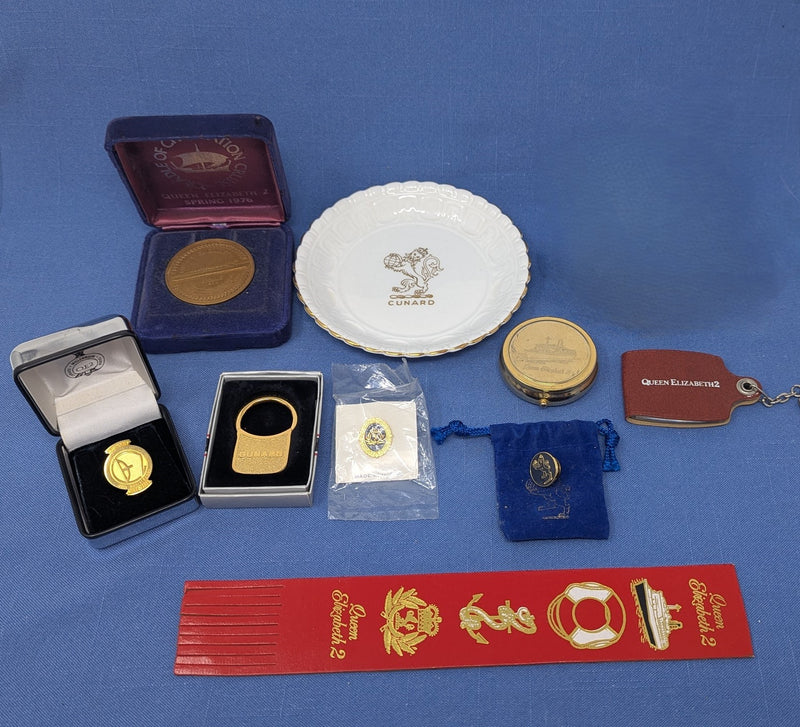 QE2: 1969 - 9 souvenirs from onboard gift shop