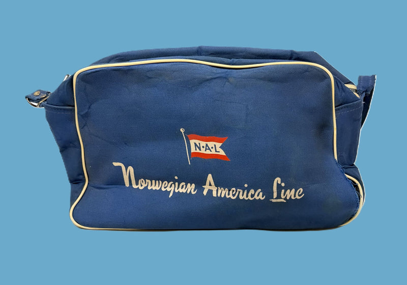 Various Ships - Norwegian America Line canvas travel bag