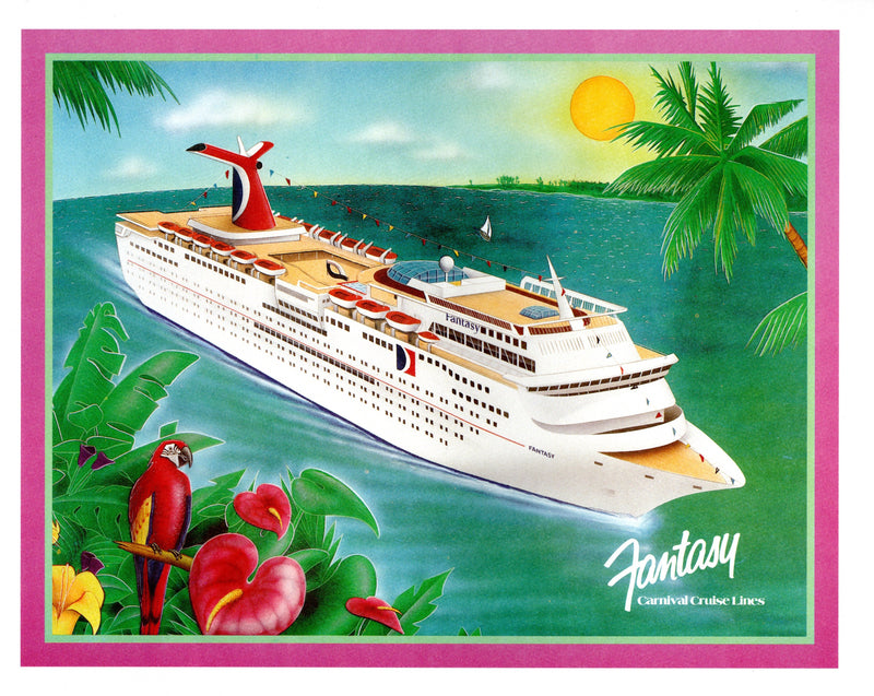 FANTASY Class - 4 colorful Carnival portraits of FANTASY Class liners