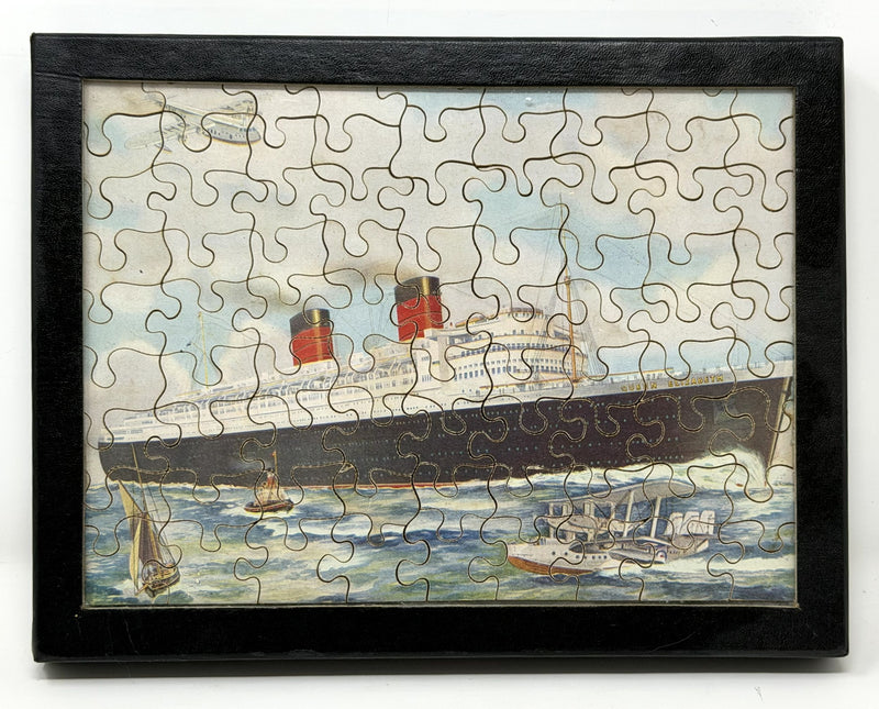 QUEEN ELIZABETH: 1940 - Chad Valley jigsaw puzzle in display box