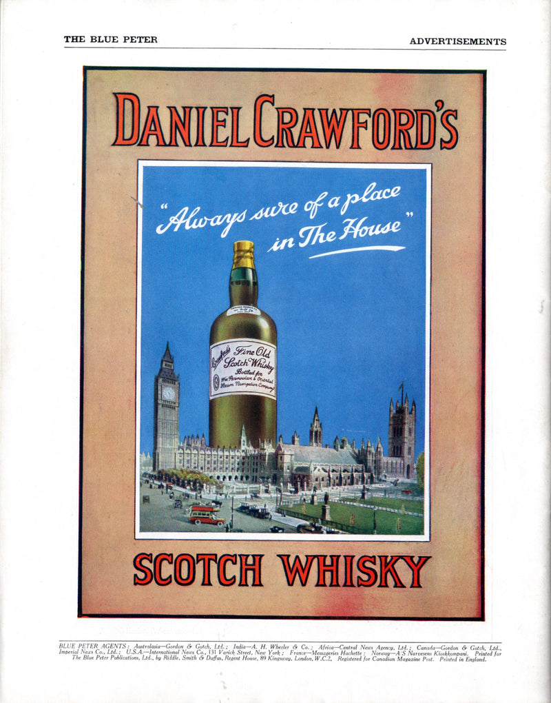 QUEEN MARY: 1936 - May '36 "The Blue Peter" w/ QM feature