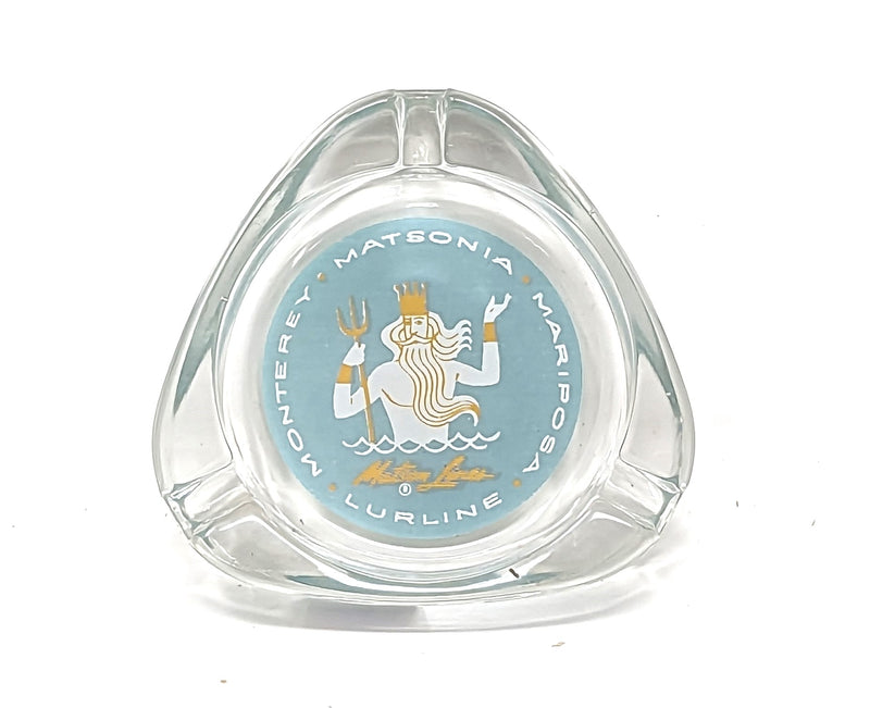 Various Ships - Matson Lines King Neptune ashtray