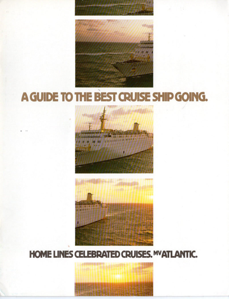 ATLANTIC: 1982 - Special travel agent brochure