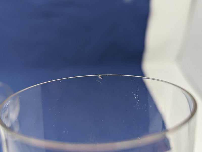 ASTOR: 1982 - Stemmed water glass  & fruit cocktail glass w/ Astor logos