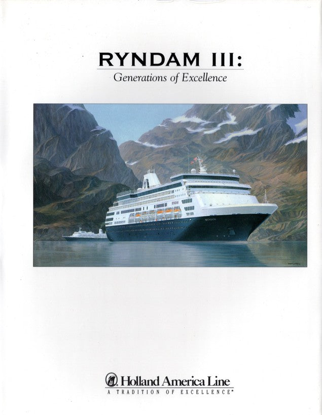 RYNDAM: 1993 - Inaugural season book