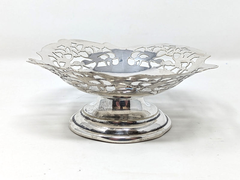 MALOJA: 1923 - Silverplated souvenir biscuit dish