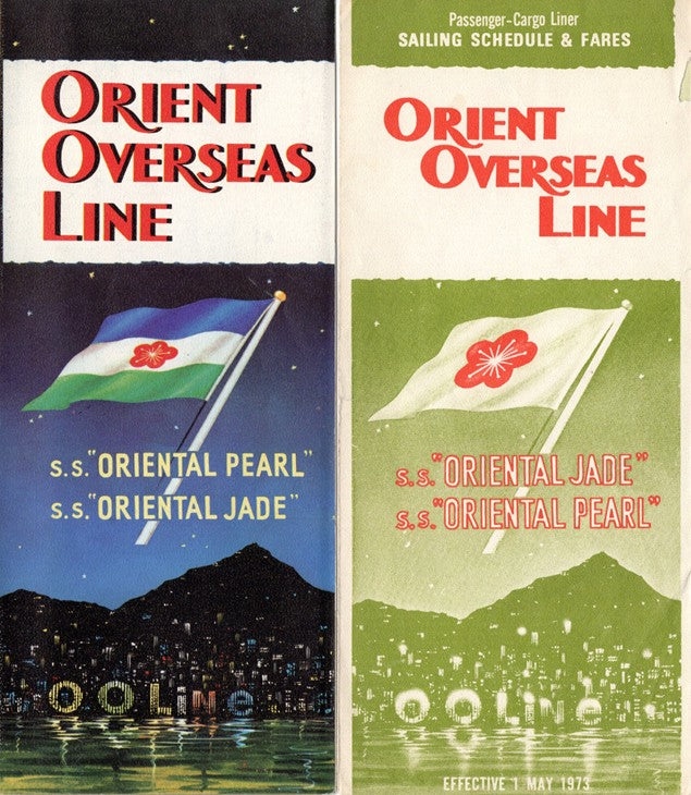 ORIENTAL PEARL & ORIENTAL JADE: 1945 - American ex-pats as Asian liners
