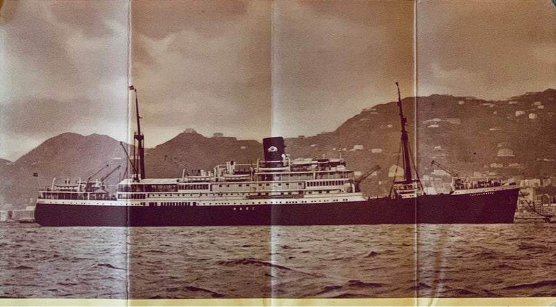 TJITJALENGKA: 1938 - Deluxe deck plan w/ interiors