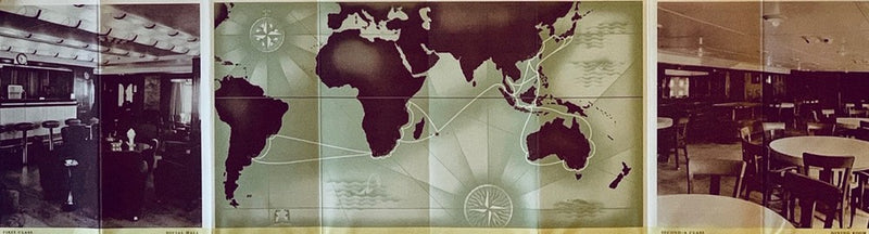 TJITJALENGKA: 1938 - Deluxe deck plan w/ interiors