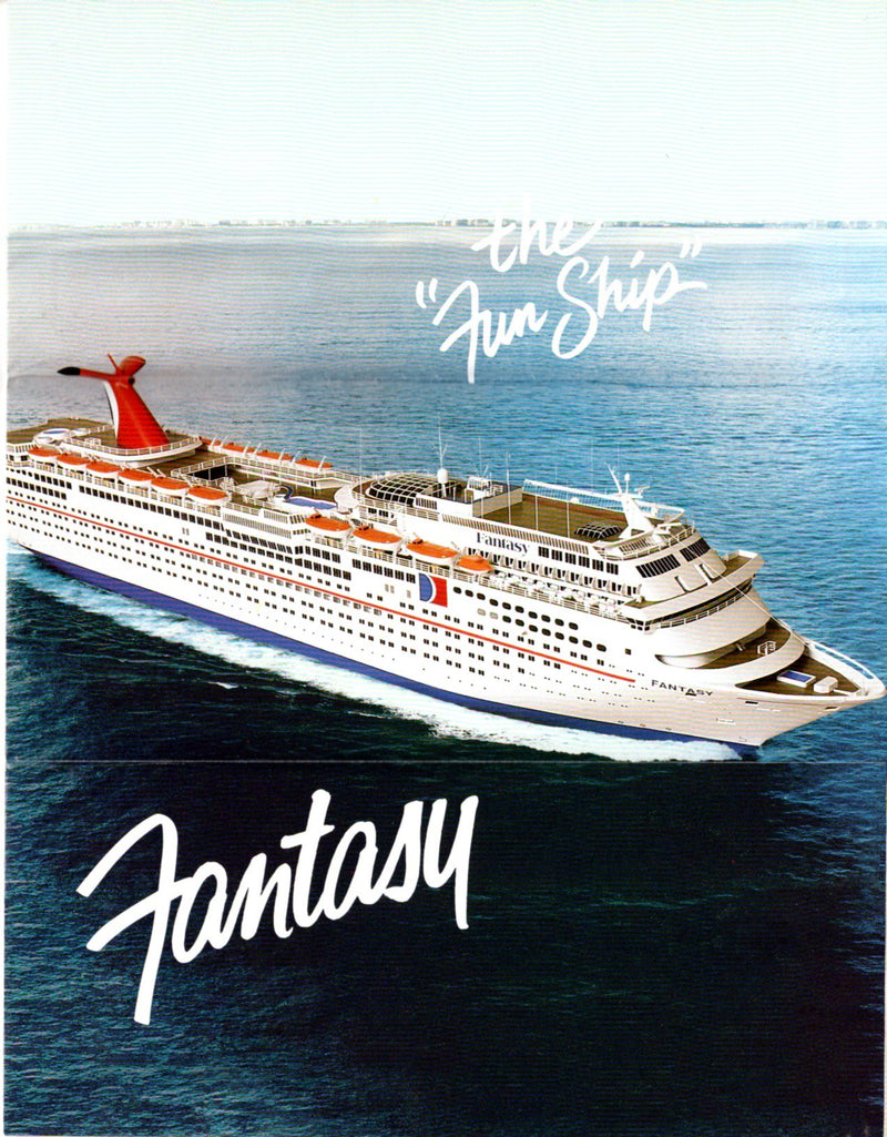 FANTASY: 1990 - Deck plan w/ ship info