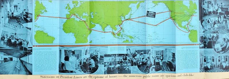 Various: pre-war - 1920s American Mail Line "535" Class deck plans