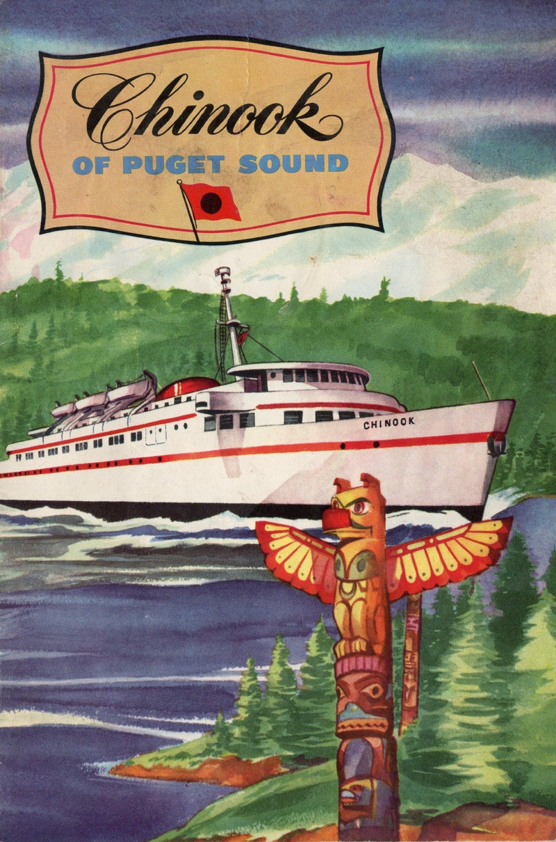 CHINOOK: 1947 - Beautiful ferry designed by Gibbs