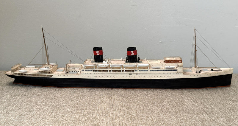 PRESIDENT HOOVER: 1931 - Custom-built model in 1:300th scale