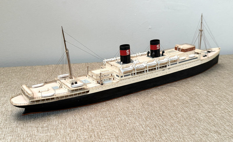 PRESIDENT HOOVER: 1931 - Custom-built model in 1:300th scale