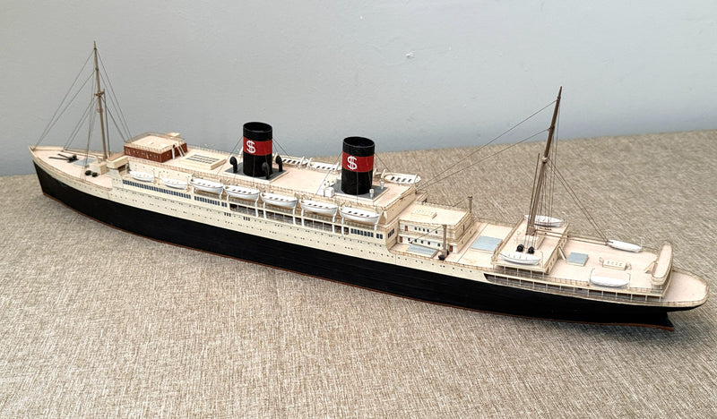 PRESIDENT HOOVER: 1931 - Custom-built model in 1:300th scale
