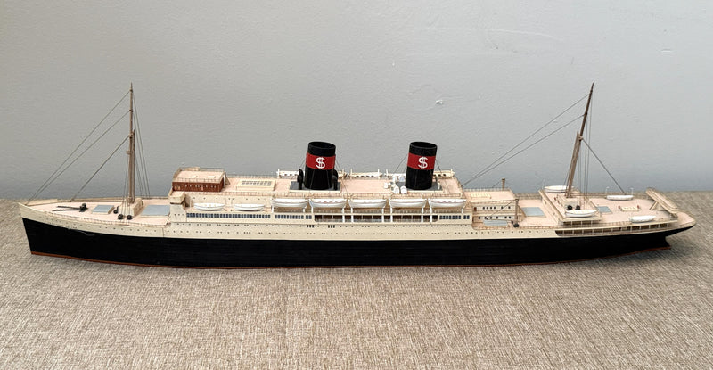 PRESIDENT HOOVER: 1931 - Custom-built model in 1:300th scale