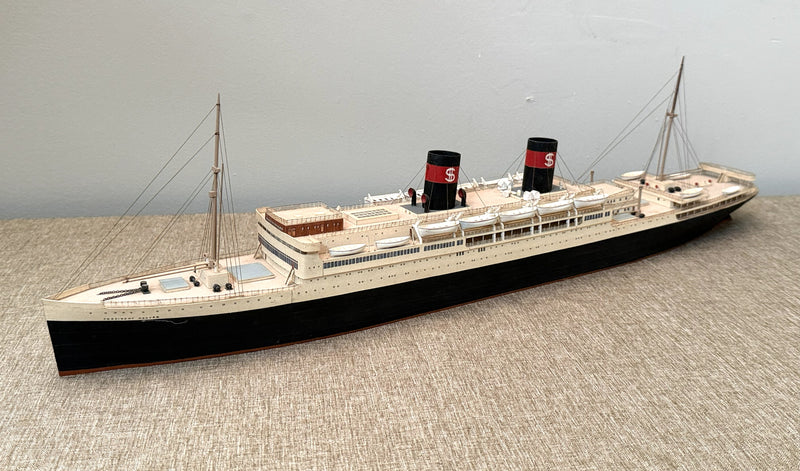 PRESIDENT HOOVER: 1931 - Custom-built model in 1:300th scale