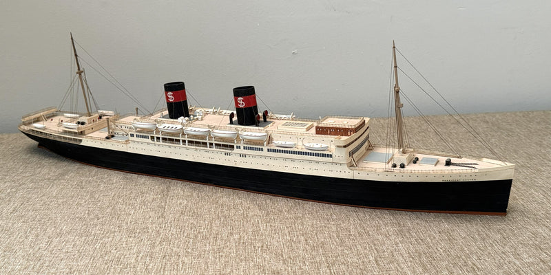 PRESIDENT HOOVER: 1931 - Custom-built model in 1:300th scale