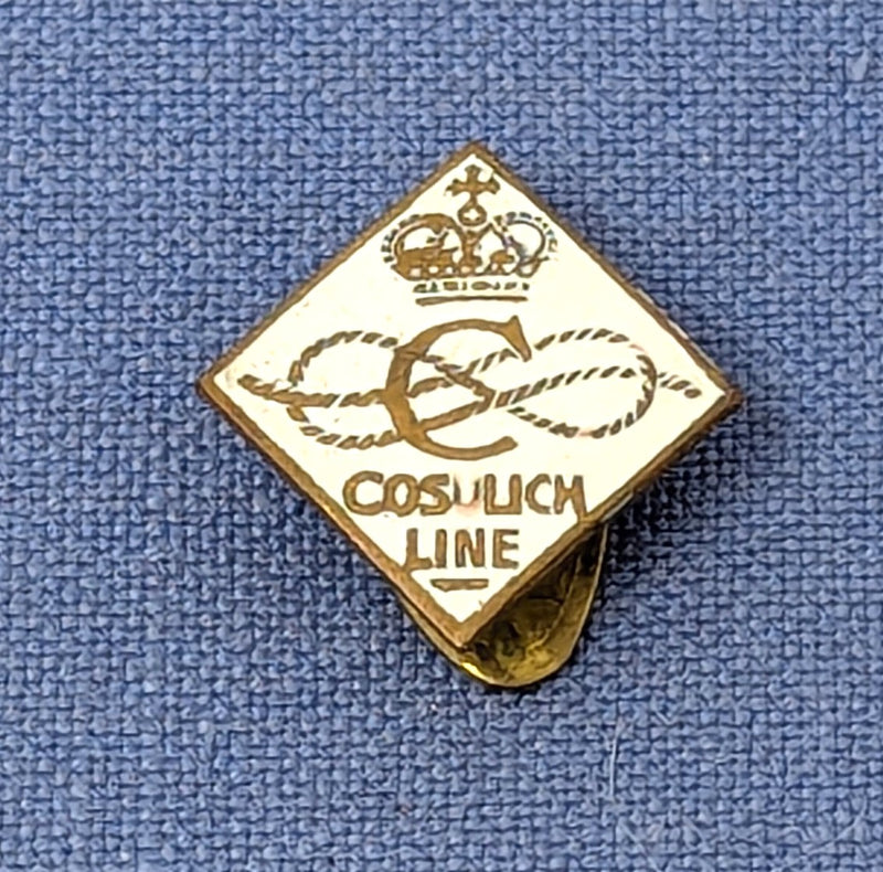 Various: pre-war - Cosulich Line lapel pin