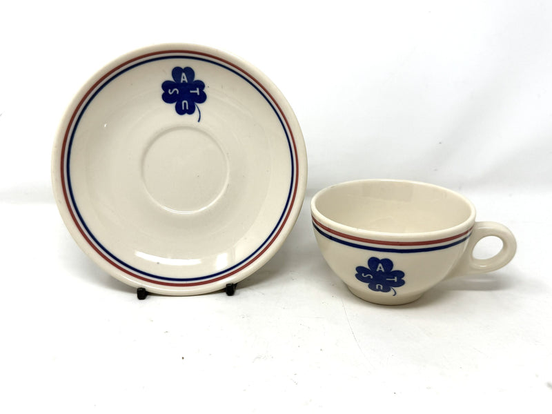 Various Ships - Rare 7-piece U.S.A.T. china set from 1941-42