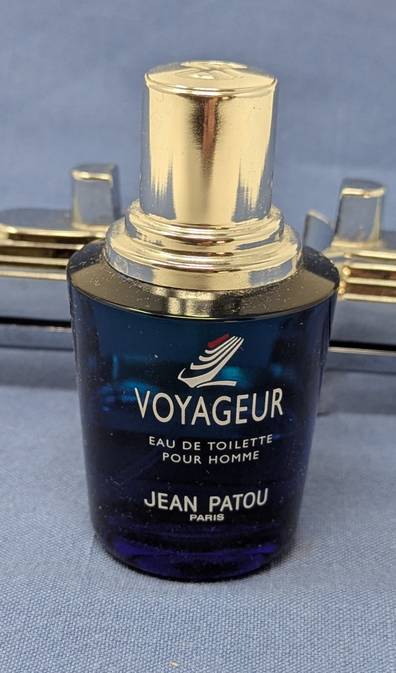 NORMANDIE: 1935 - Jean Patou ship-shaped holder w/ eau de toilette