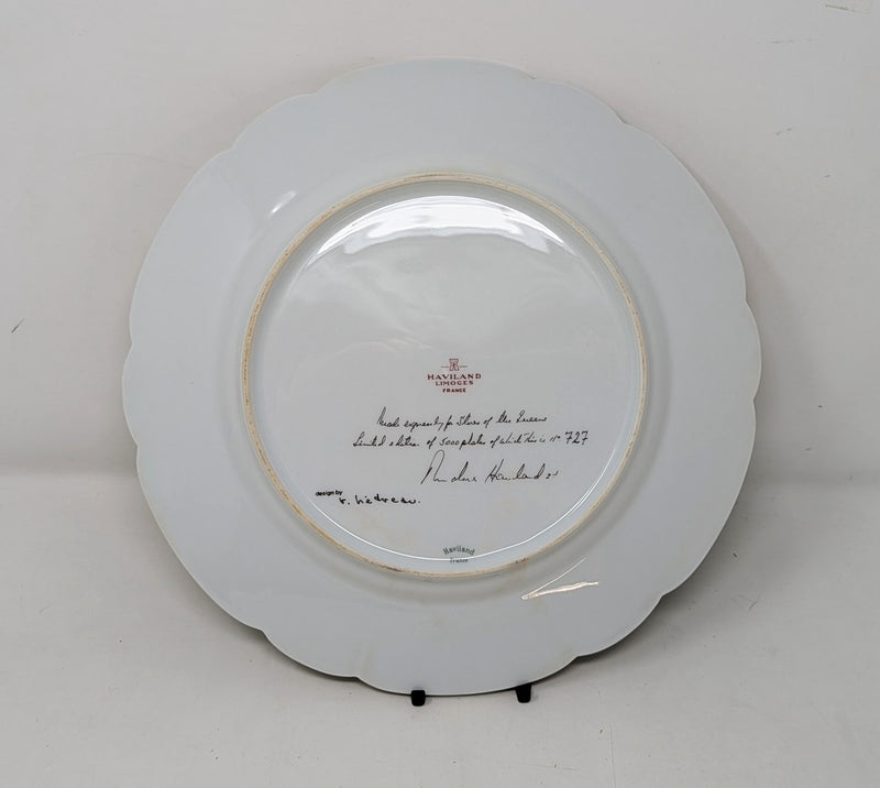 NORMANDIE: 1935 - Famed commemorative plate, 727/5000