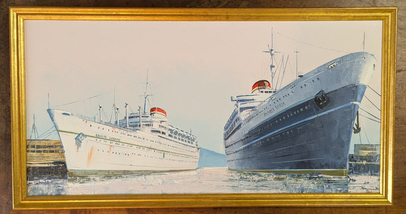 GUILIO CESARE & ANDREA DORIA - Original Crossley painting
