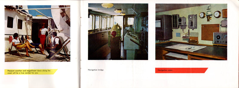 VISEVICA Class - Circa 1965 Jugolinija brochure for new combo liners