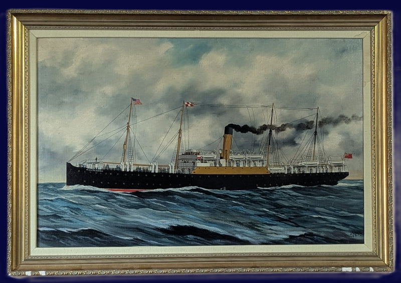 MONTEZUMA: 1899 - Original oil painting