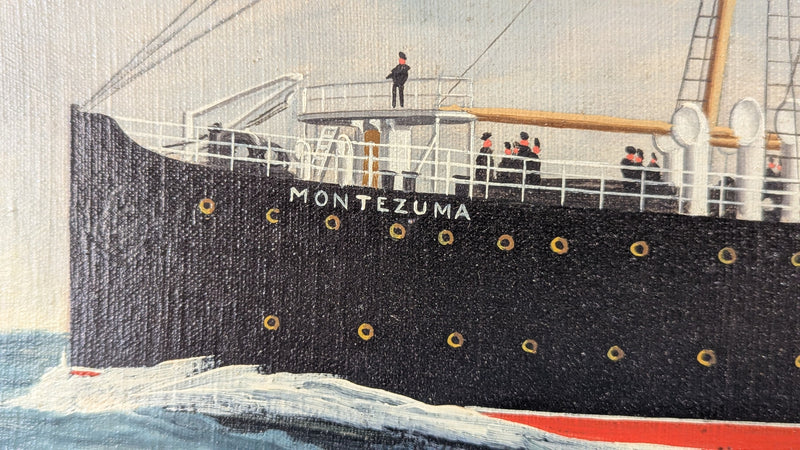 MONTEZUMA: 1899 - Original oil painting