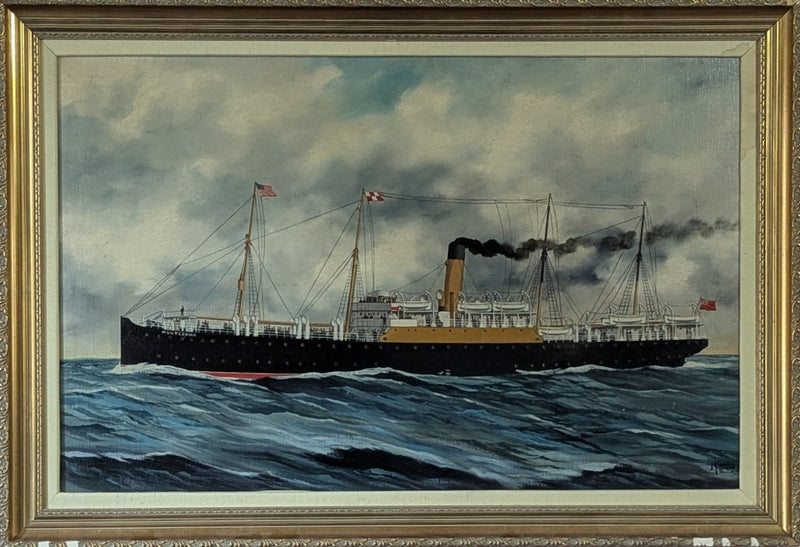 MONTEZUMA: 1899 - Original oil painting