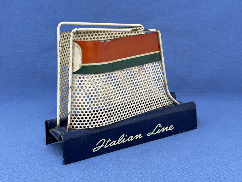 LEONARDO DA VINCI: 1960 - Brochure rack in shape of funnel